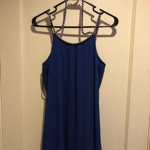 Dress with beading detail